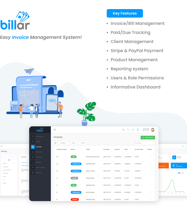 Billar - Invoice Management System - 1